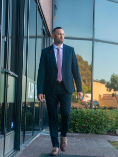 Injury lawyer offering legal representation